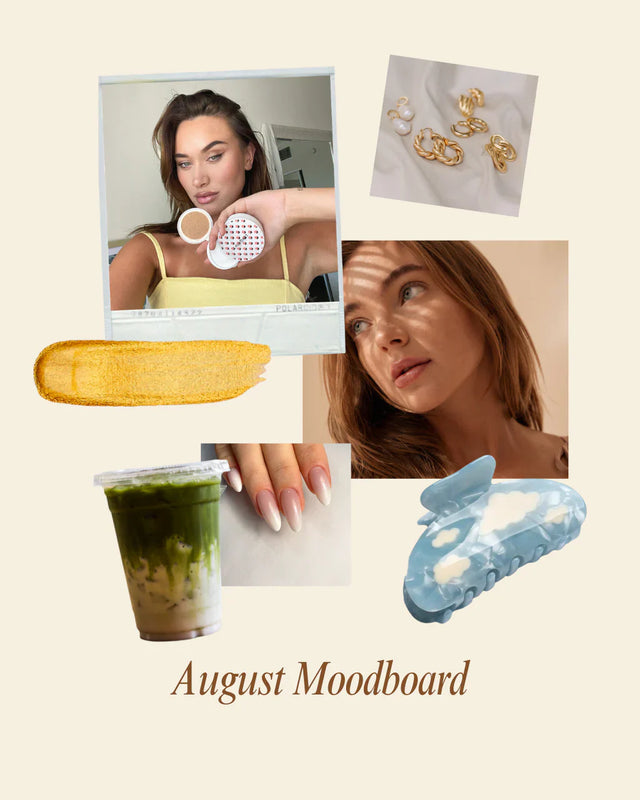 Our Monthly Glowy Girl Moodboard (With Looks & Vibes)